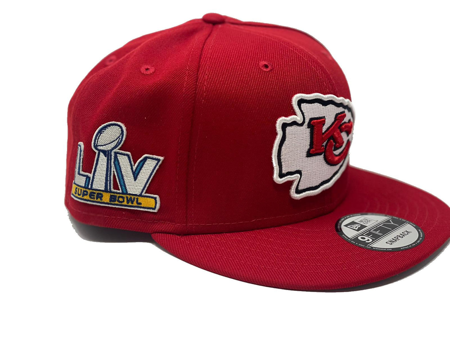 KANSAS CITY CHIEFS 55TH SUPER BOWL NEW ERA SNAPBACK HAT