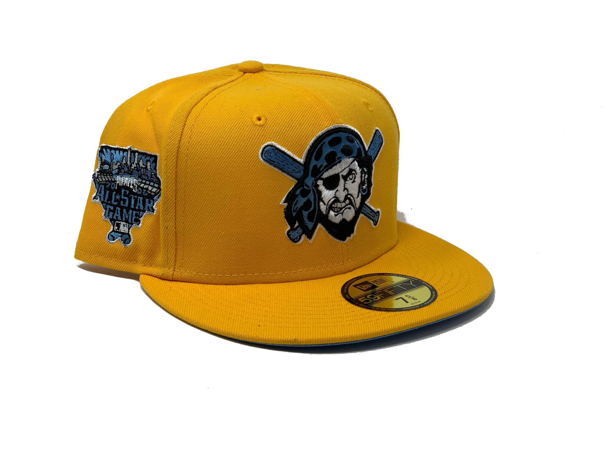 NEW ERA - Accessories - Pittsburgh Pirates 1979 WS Custom Fitted -  Yellow/Yellow