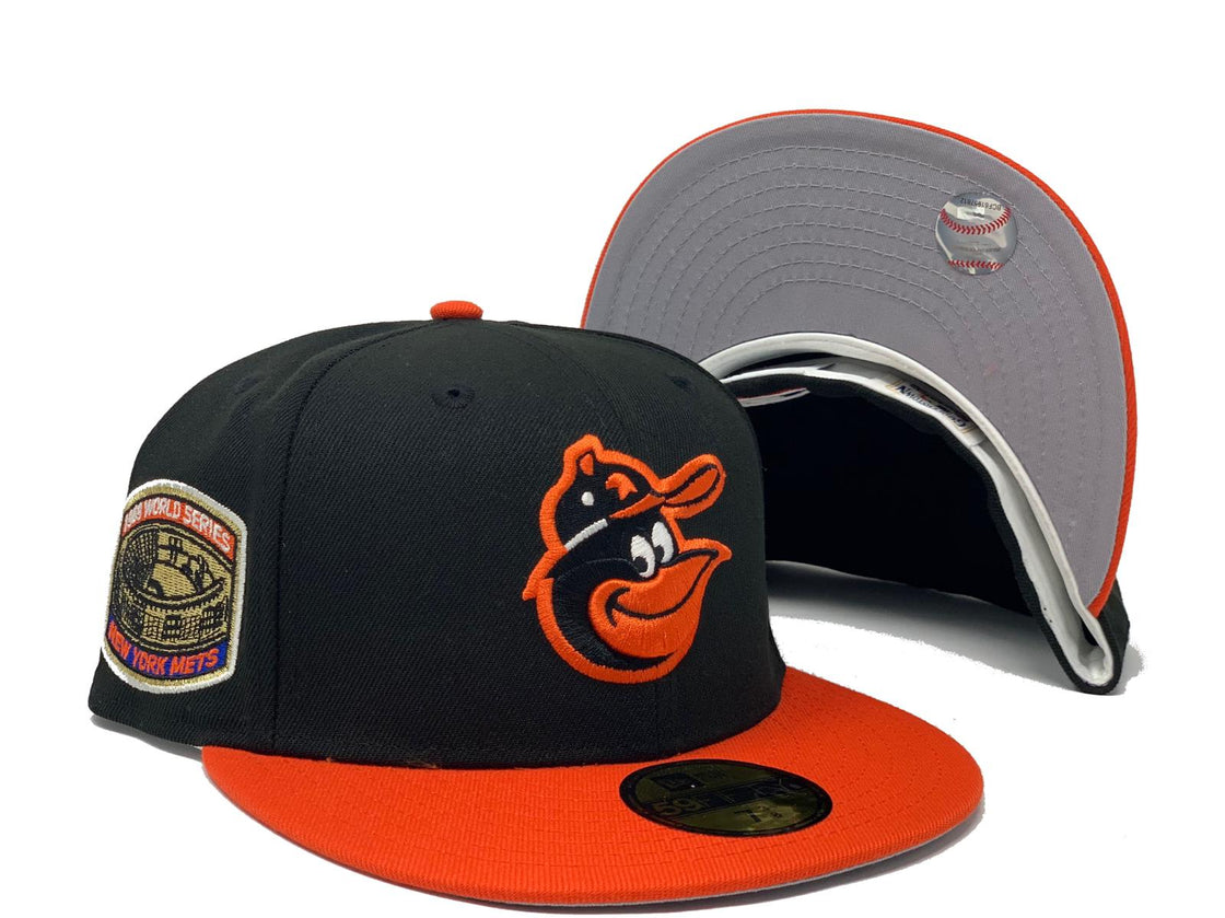 BALTIMORE ORIOLES 1969 WORLD SERIES GRAY BRIM NEW ERA FITTED HAT
