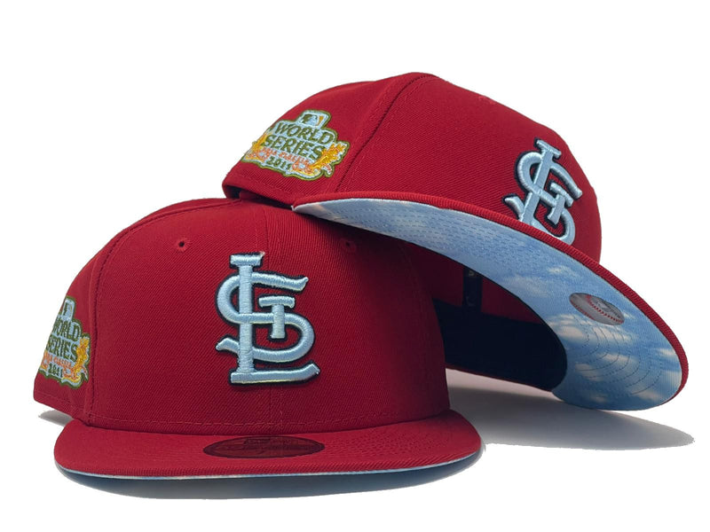 ST. LOUIS CARDINALS 1966 ALL STAR GAME MAROON OFF WHITE ICY BRIM NEW E –  Sports World 165