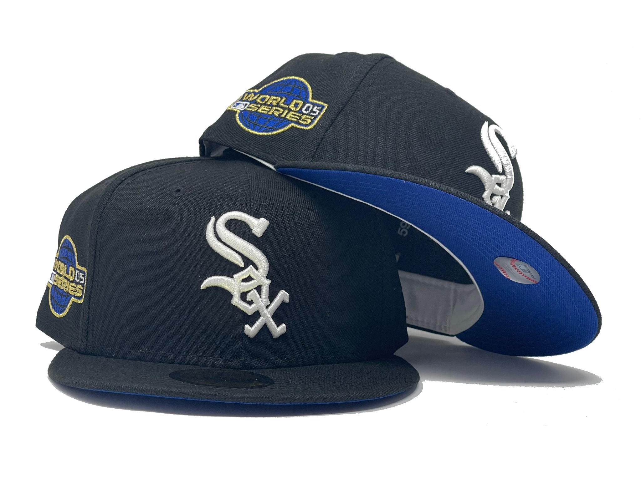 CHICAGO WHITE SOX 2005 WORLD SERIES CLOUD BRIM NEW ERA FITTED HAT