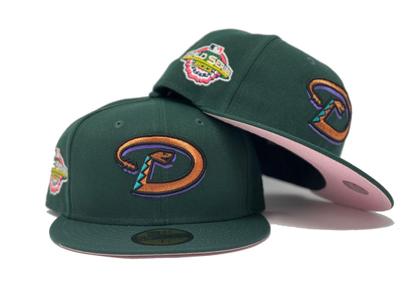 Arizona Diamondbacks 2001 WORLD SERIES New Era 59Fifty Fitted Hat (Gray  Under Brim)