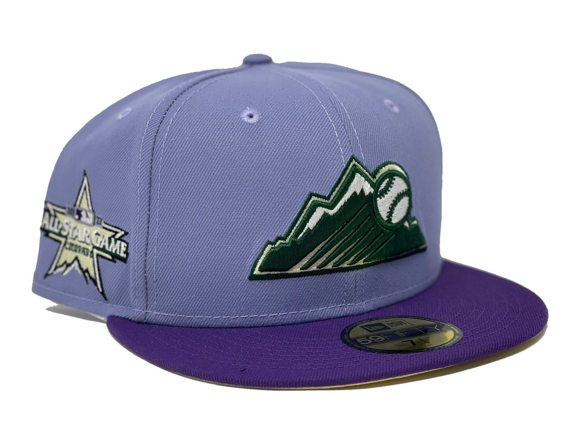 Colorado Rockies 2021 All Star Game Lavender Lemonade Fitted Hat