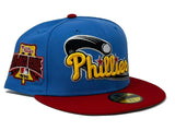 PHILADELPHIA PHILLIES 1996 ALL STAR GAME "GAMECUBE COLLECTION" GRAY BRIM NEW ERA FITTED HAT
