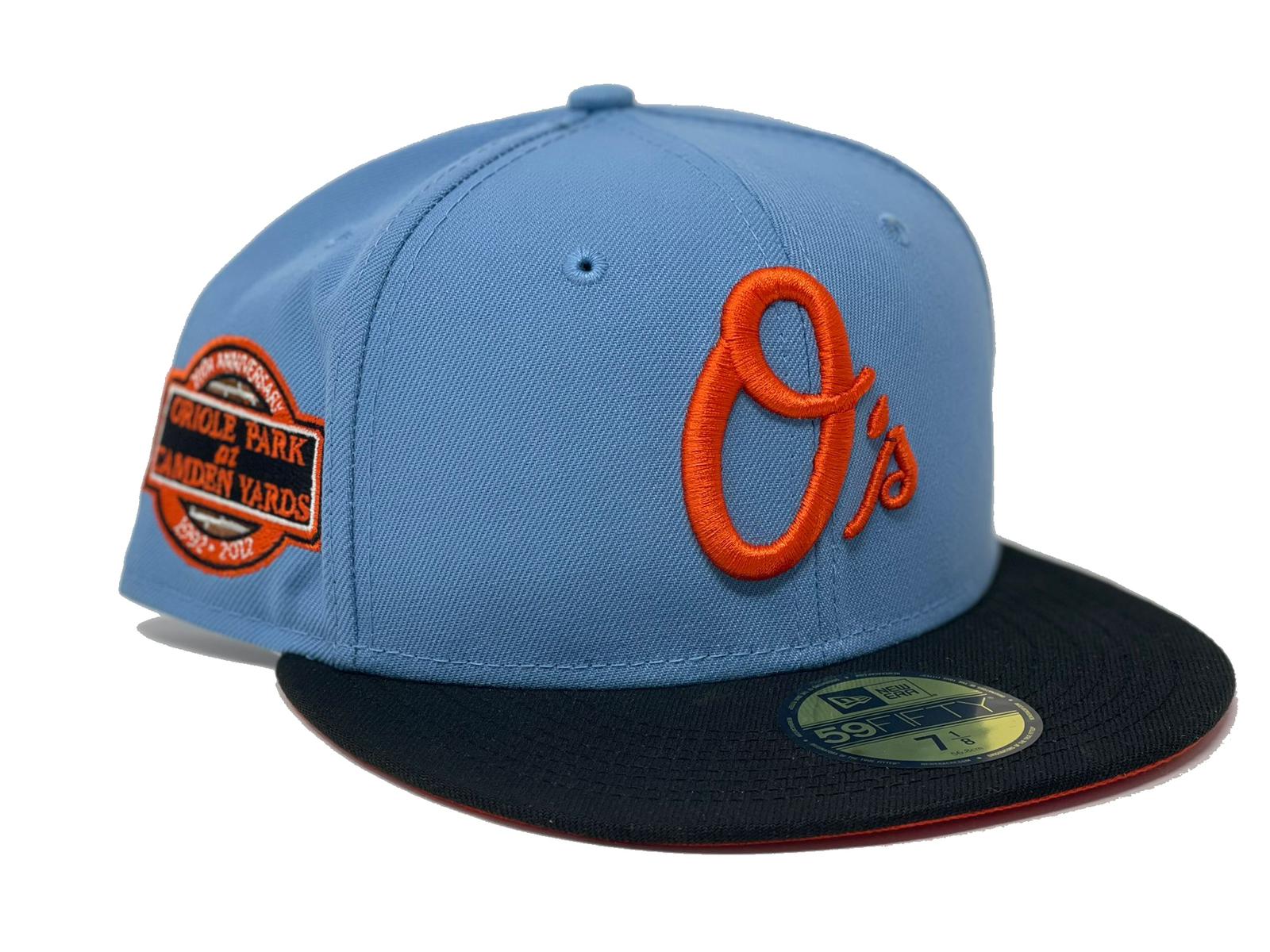 Sky Blue Baltimore Orioles Custom New Era 59Fifty Fitted Hat – Sports World  165