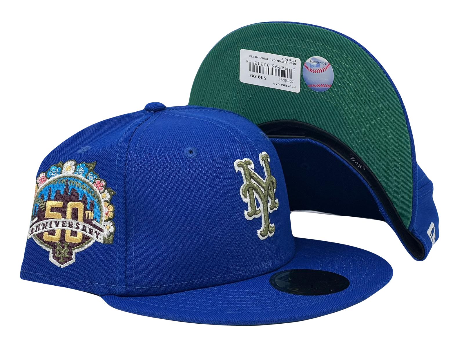 New York Mets New Era 50th Anniversary Undervisor 59FIFTY Fitted