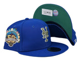 New York Mets 50th Anniversary "Botanical Pack" 59Fifty New Era Fitted Hat