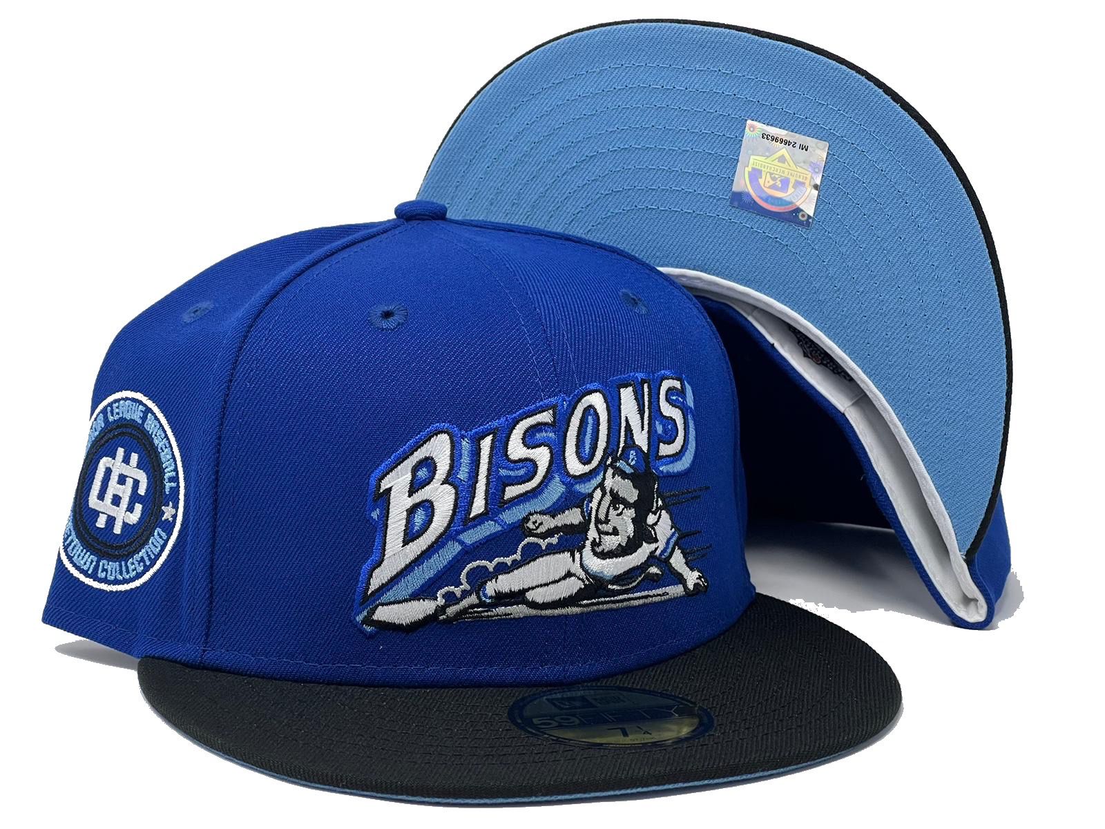 Buffalo Braves HW TEAM-UP PINWHEEL White-Sky Fitted Hat