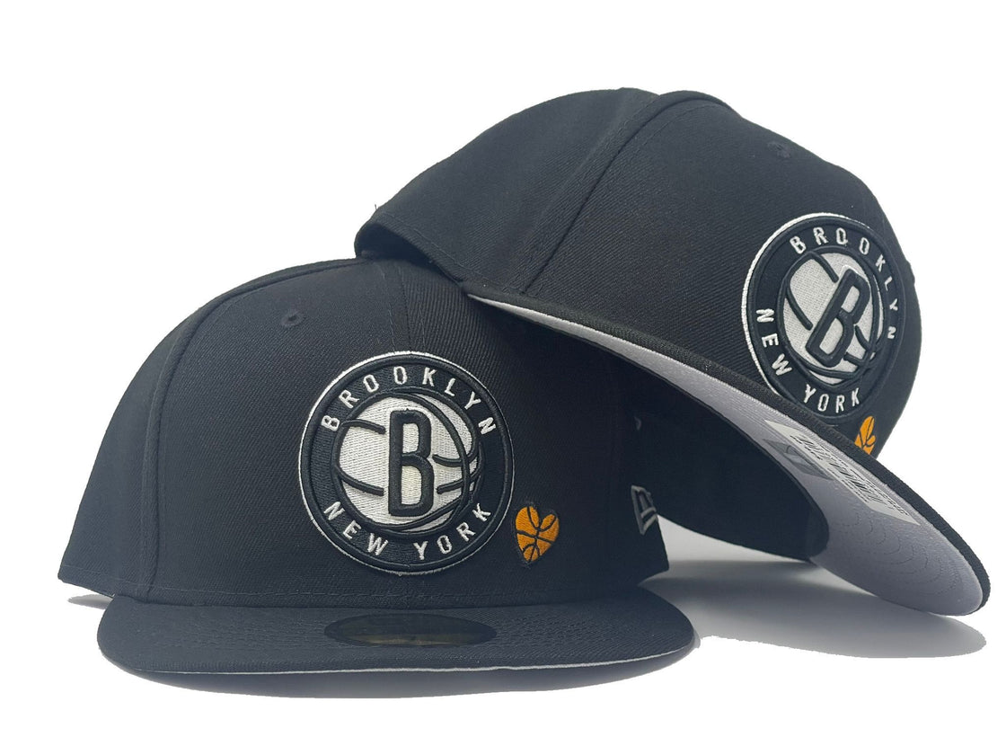 BROOKLYN NETS TEAM HEART 59FIFTY NEW ERA FITTED HAT