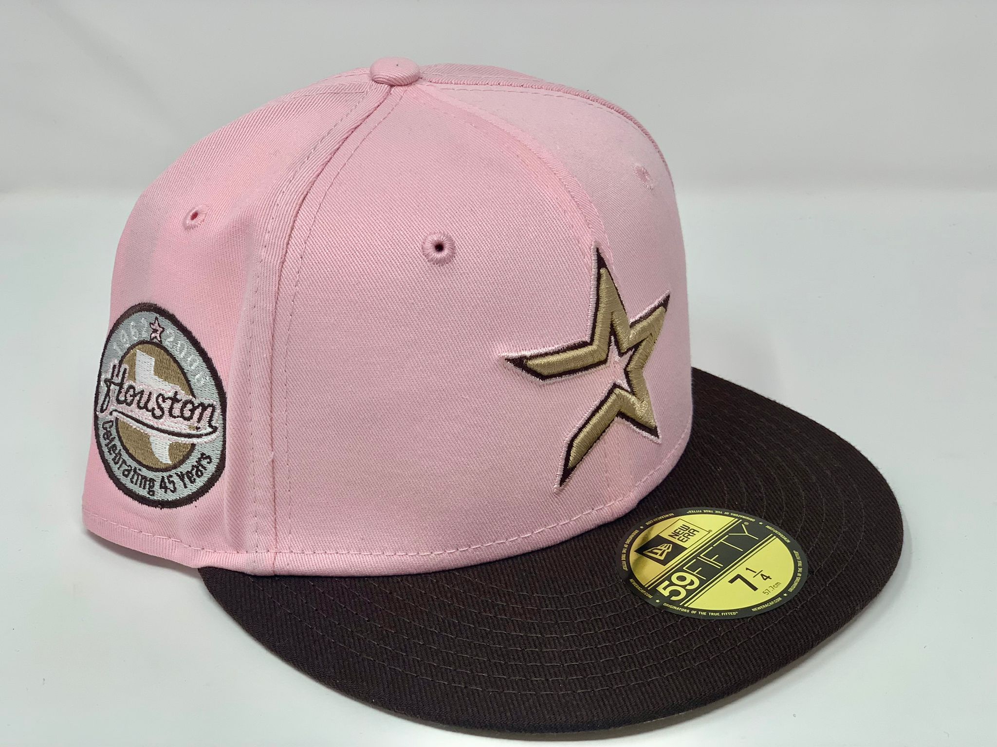 New Era Houston Astros 20th Anniversary Camel Navy Two Tone Edition 59Fifty  Fitted Hat