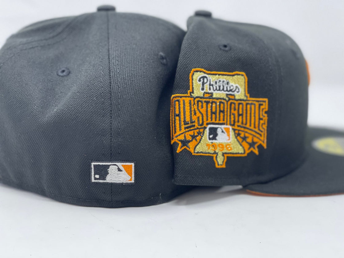 Black Philladelphia Phillies 1996 All Star Game New Era Fitted Hat