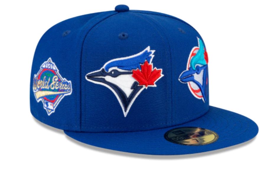 Royal Blue Toronto Blue Jays Patch Pride 59FIFTY New Era Fitted Hat