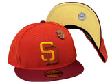 SAN DIEGO PADRES "OUTER SPACE PACK" NEW ERA FITTED HAT