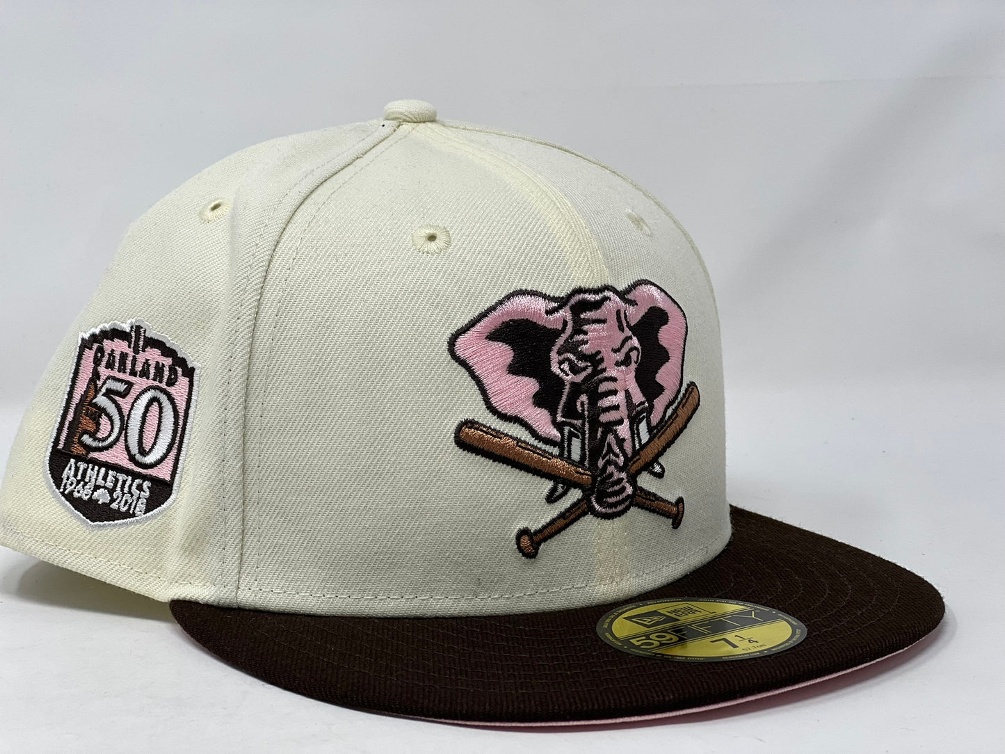 Oakland Athletics 50th Anniversary Neapolitan Ice Cream  New Era Fitted Hats