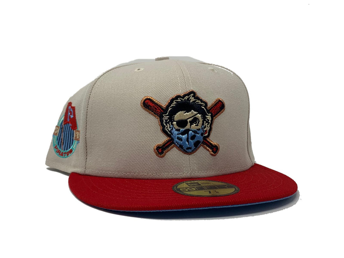 Stone Pittsburgh Pirates 59fifty Custom New Era Fitted Hat