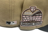 Camel Texas Rangers 2020 Inaugural Season New era Fitted hat