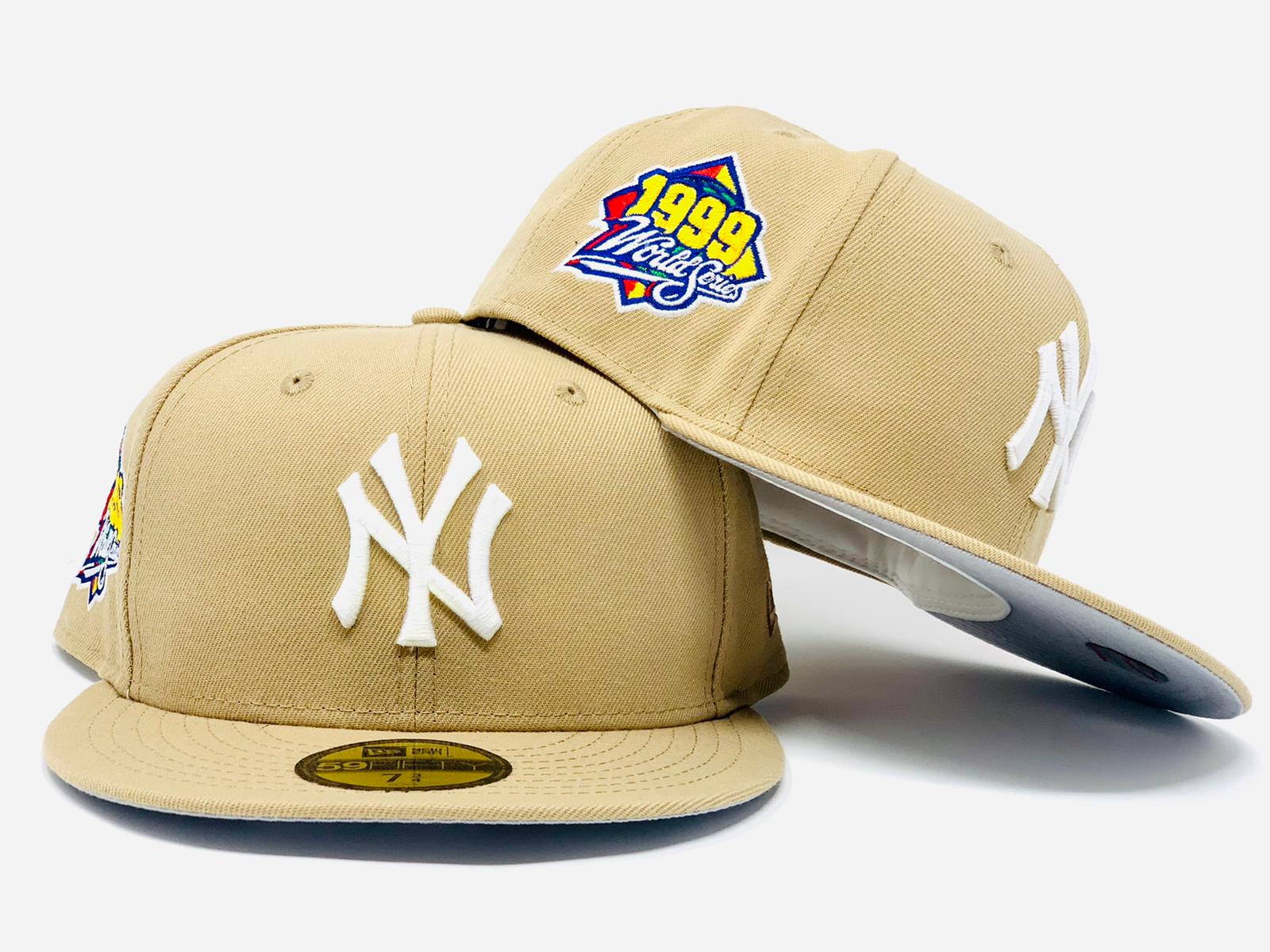 New Era New York Yankees World Series 1999 Pinstripe Heroes Elite Edition  59Fifty Fitted Hat
