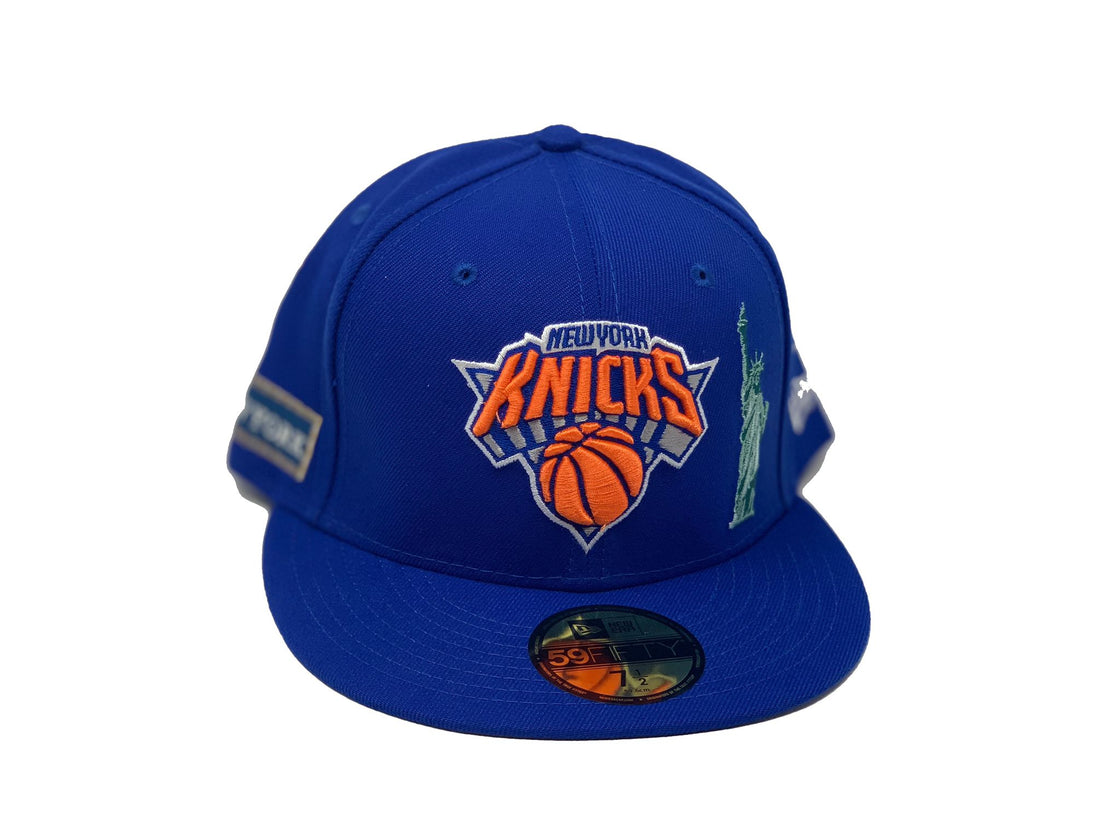 Royal Blue New York Knicks NBA City Transit Collection By New Era