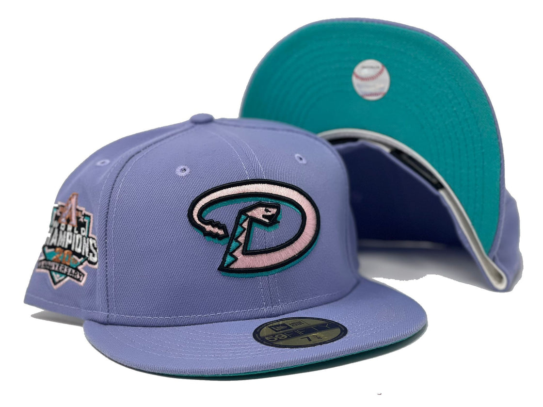 Lavender Arizona Diamondbacks 20th Anniversary New Era Fitted Hat