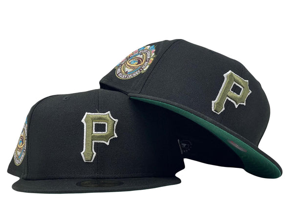 Pittsburgh Pirates New Era 59FIFTY Three Rivers Stadium Patch Fitted H –  All American Sportswear Online