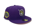 FLORIDA MARLIN 2003 WORLD SERIES CHAMPIONSHIP PURPLE PINK BRIM NEW ERA FITTED HAT