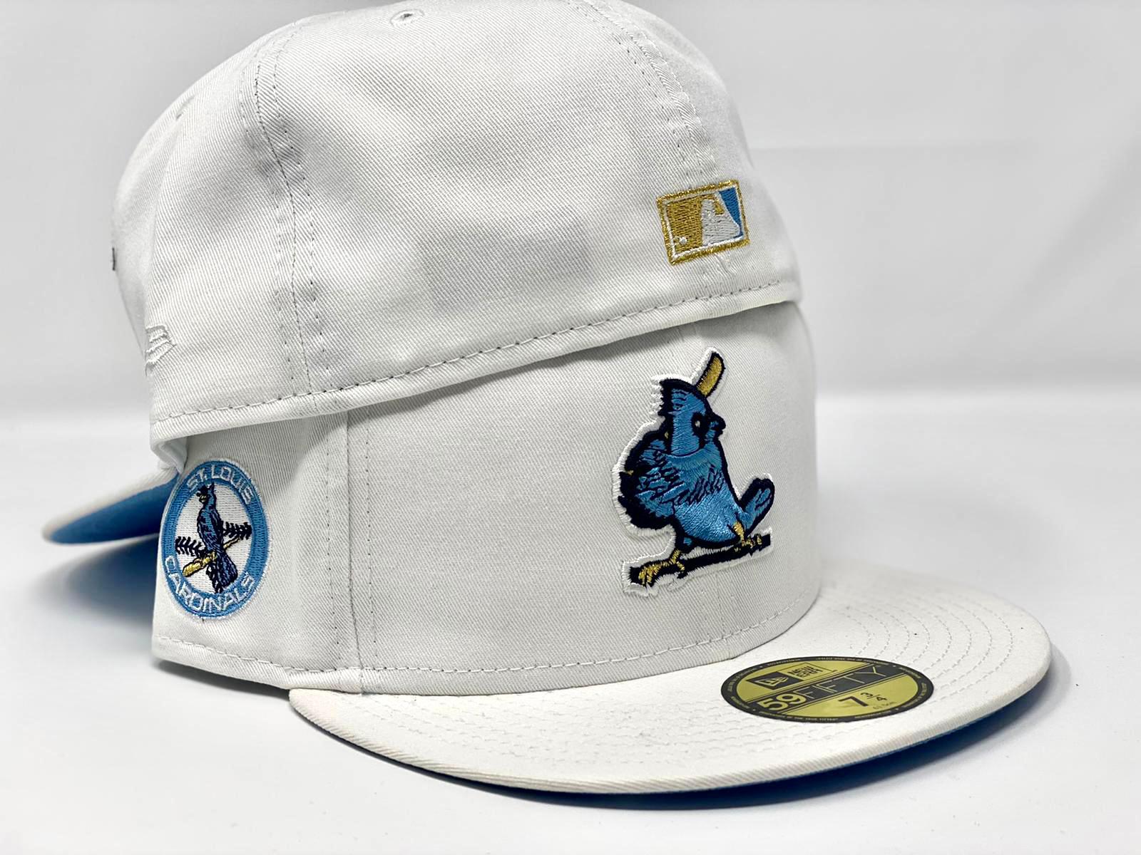 Snow White St. Louis Cardinals Icy Blue Brim 59fifty New Era Fitted –  Sports World 165