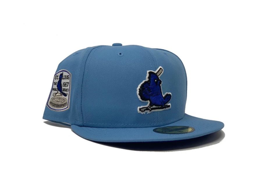 Sky Blue St. Louis Cardinals 1967 World Series New Era Fitted Hat