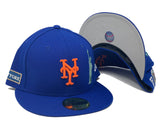 Royal Blue New York Mets City Transit Collection By New Era Fitted