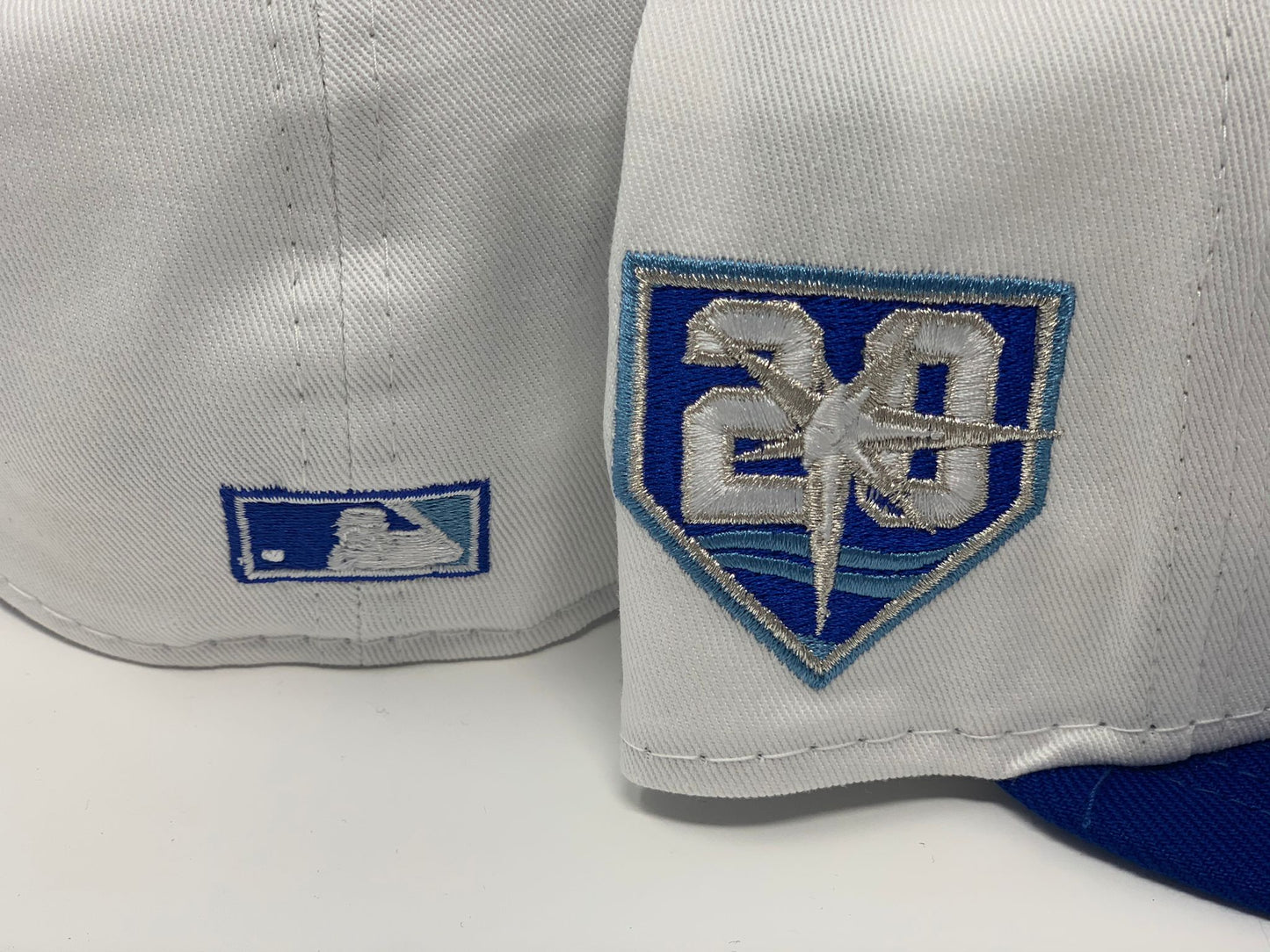 TAMPA BAY 20TH SEASONS " OCEAN-CLOUD COLLECTION" ICY BRIM NEW ERA FITTED HAT