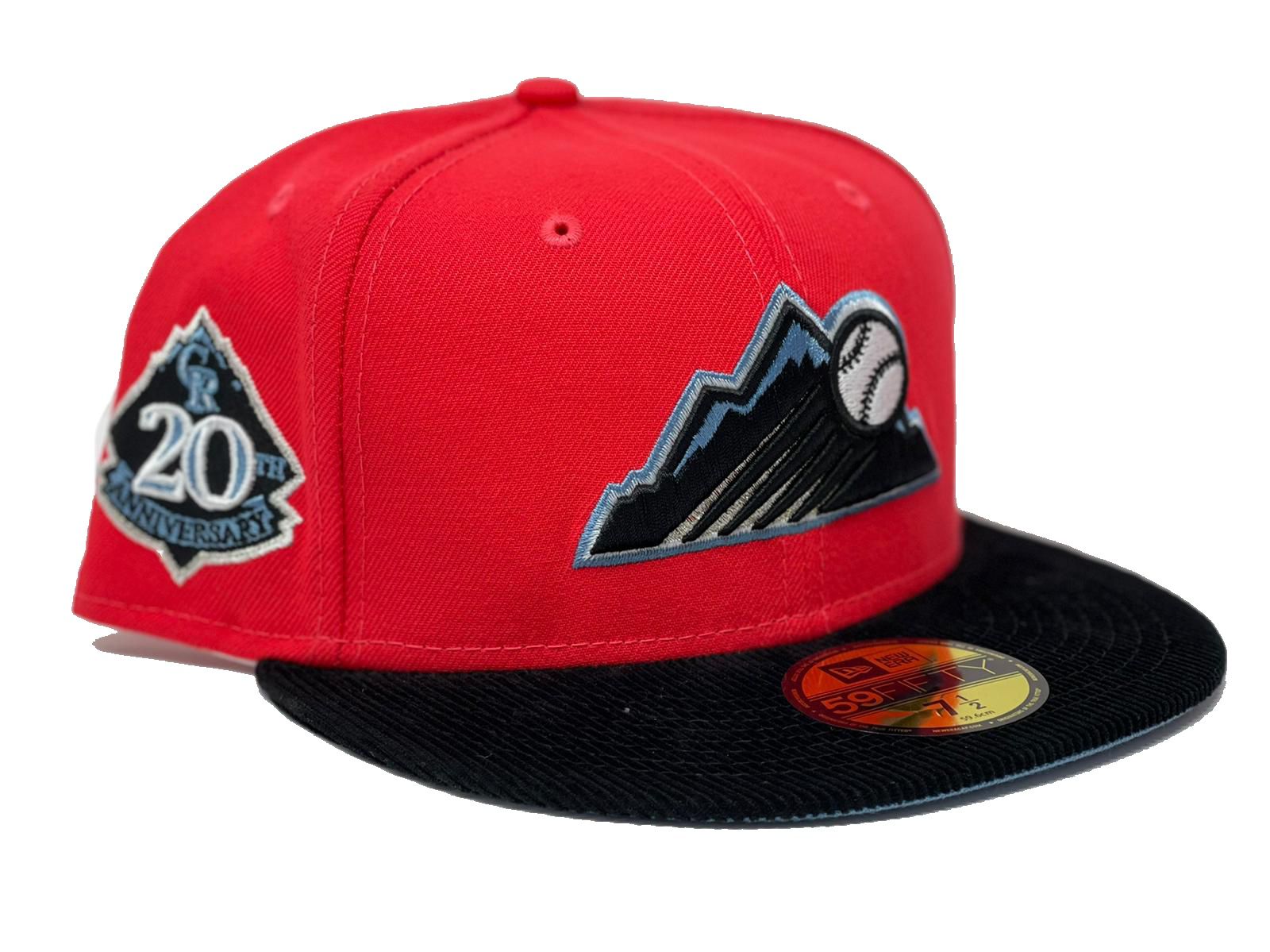 Vintage Colorado Rockies Hat New Era MLB Fitted Heritage Pin