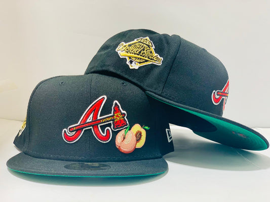 OFFSET * NEW ERA * ATLANTA BRAVES " DO IT FOR THE CULTURE" BLACK FITTED HAT