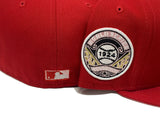 WASHINGTON SEANTORS 1924 WORLD SERIES  "STRAWBERRY REFRESHER" RED PINK BRIM NEW ERA FITTED HAT
