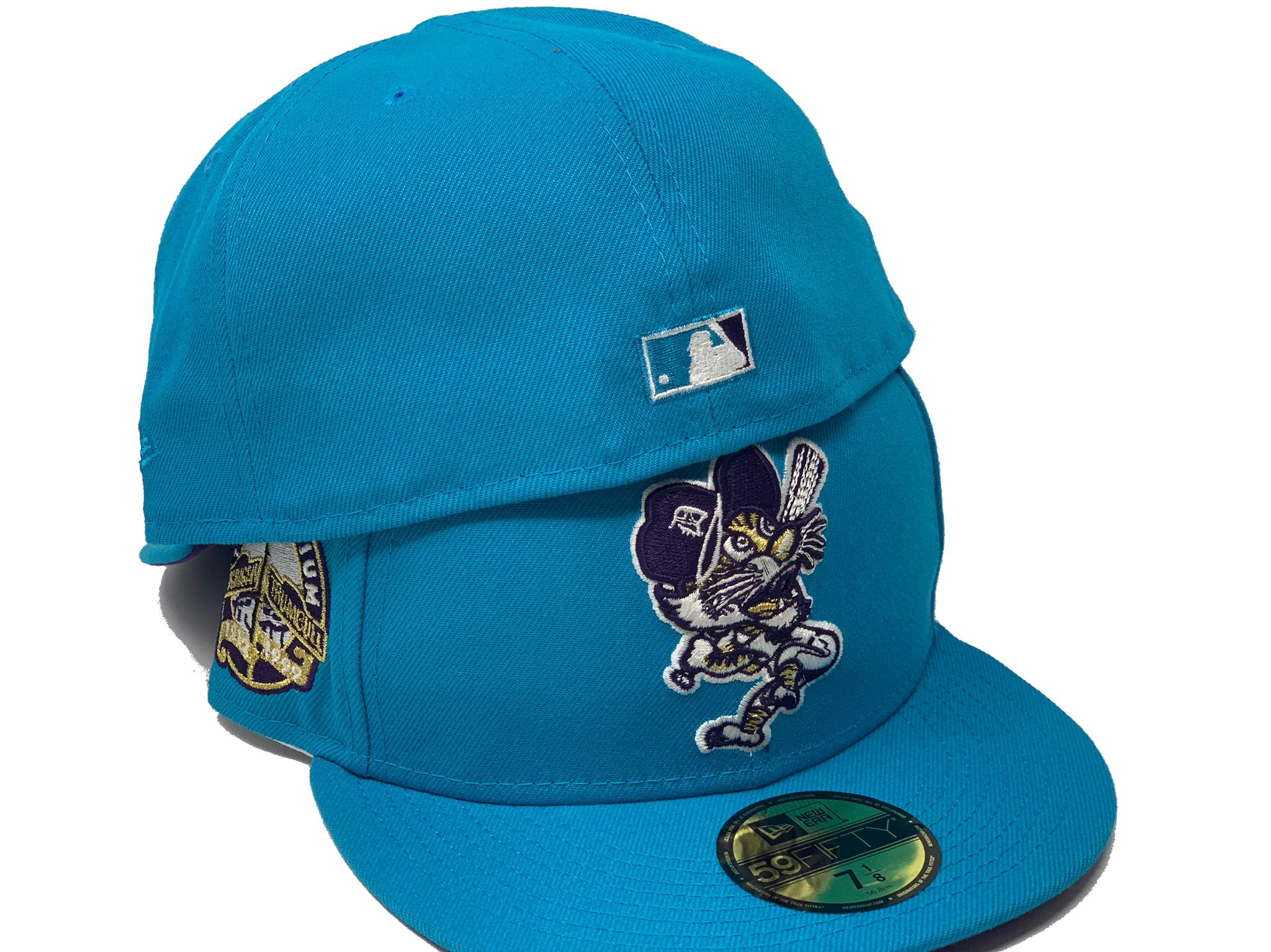 NEW ERA PURPLE LABEL DETROIT TIGERS FITTED HAT (GREEN/NAVY) – So