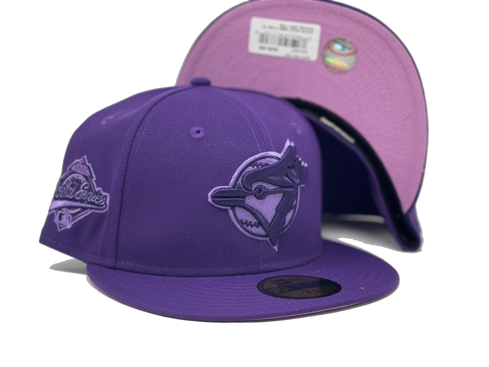 New Era 59FIFTY Taste Buds Toronto Blue Jays 10th Anniversary Patch Hat - Purple, Light Purple Purple/Light Purple / 7 1/4
