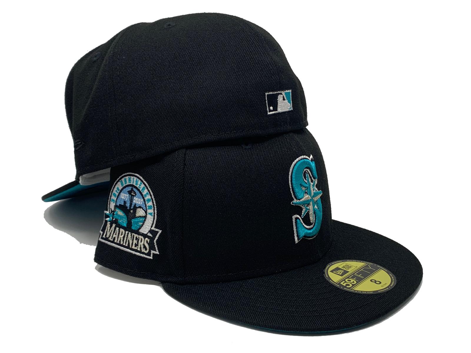 Hat Club 59FIFTY Seattle Mariners Hometown 20th Anniversary Black
