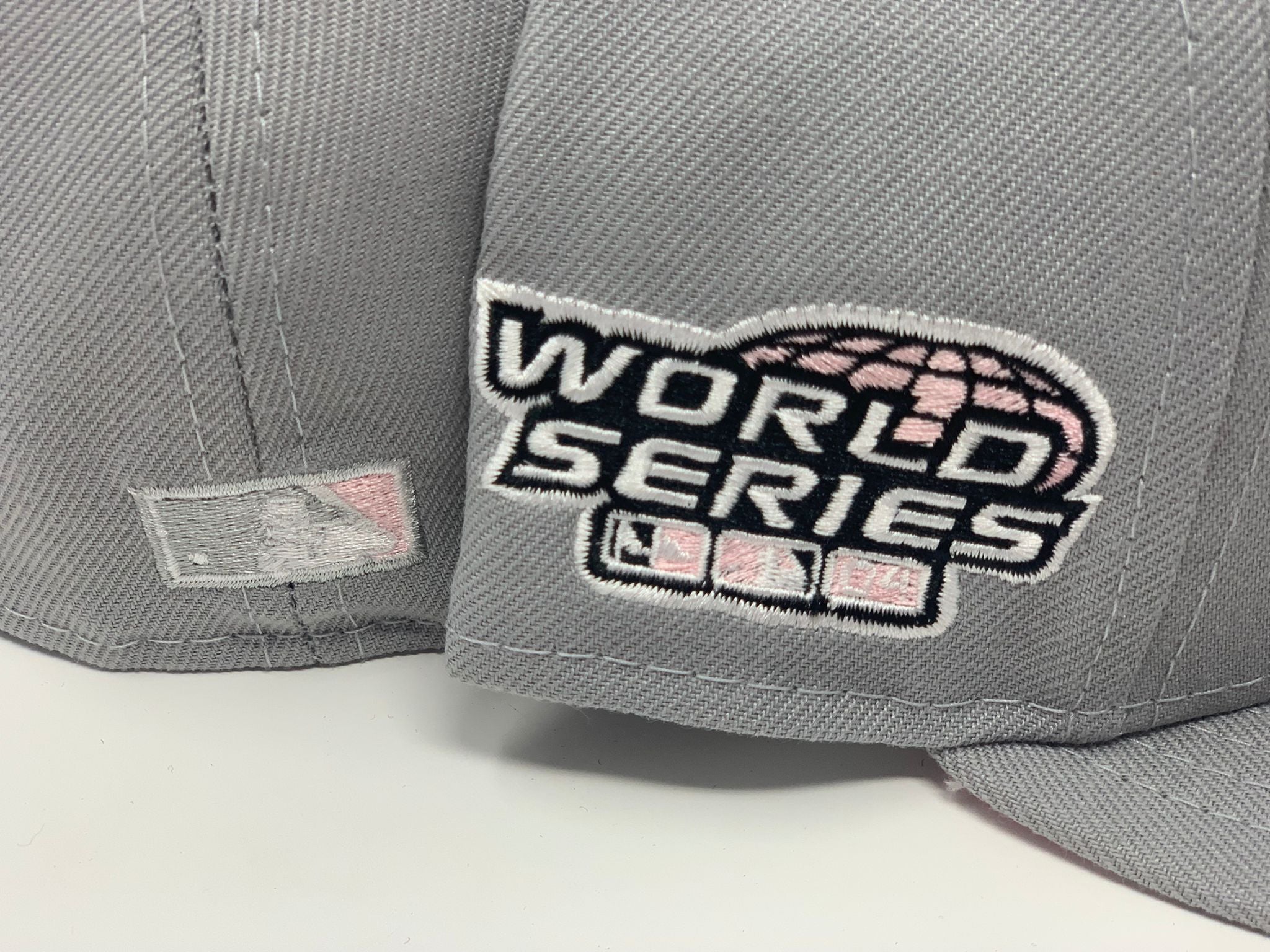 BOSTON RED SOX 2004 WORLD SERIES PINK CONCRETE NEW ERA FITTED