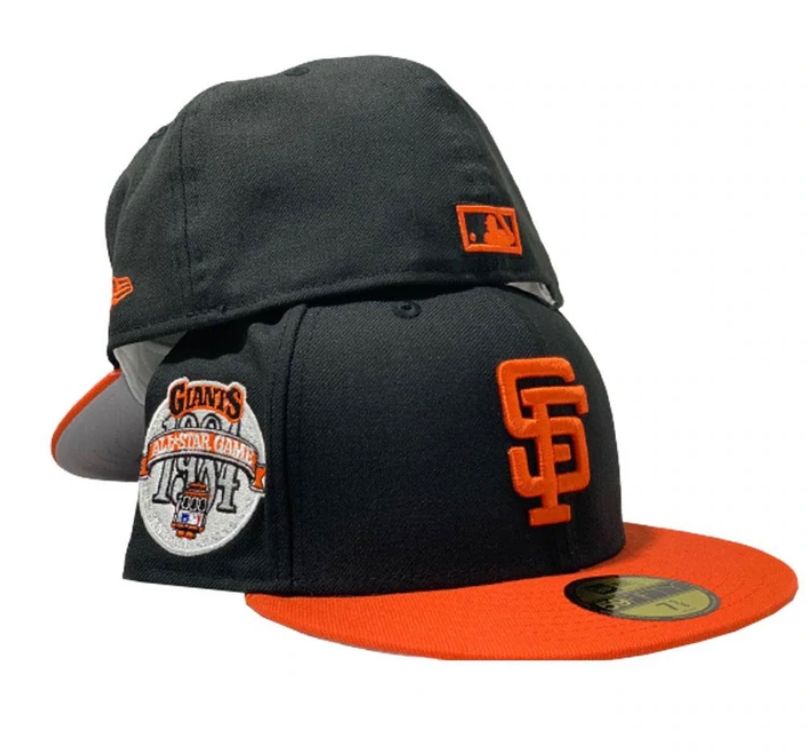 Black San Francisco Giants 1984 All Star Game New Era Fitted Hat