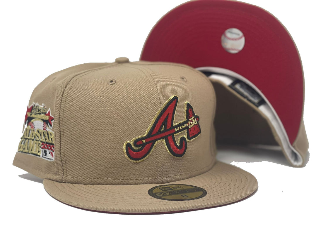 Camel Atlanta Braves 2000 All Star Game Custom New Era Fitted Hat