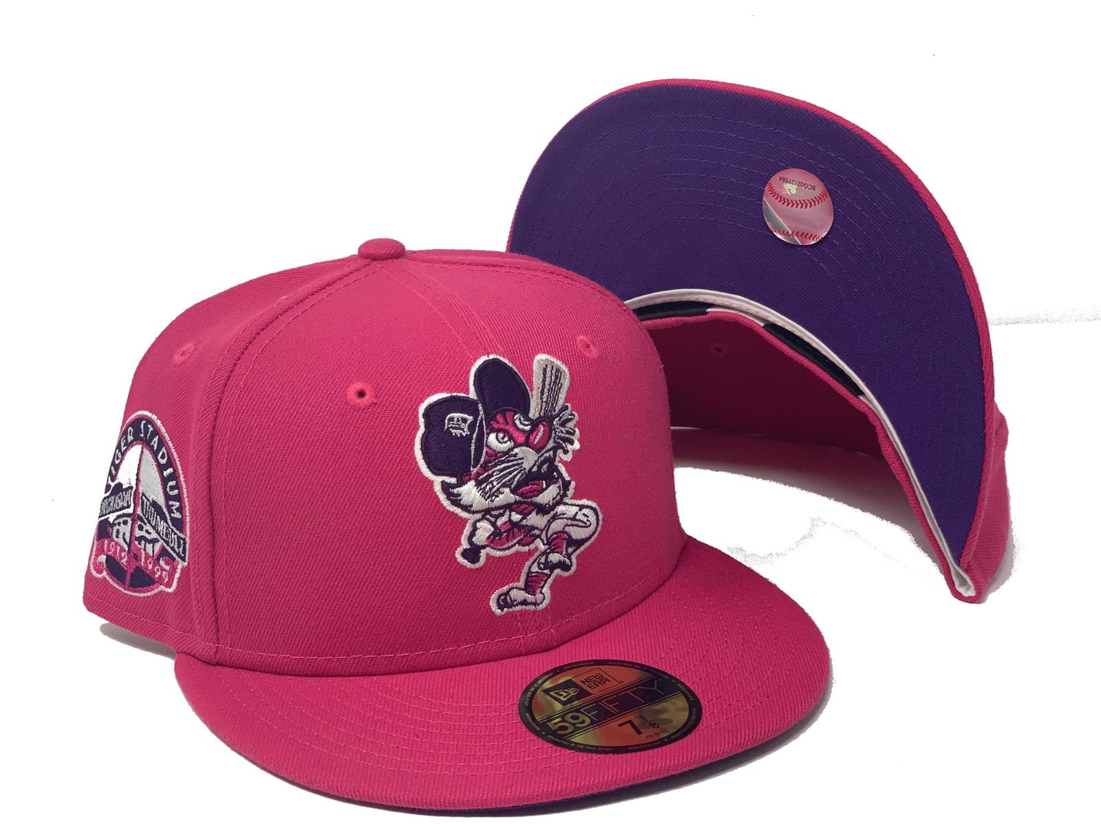 Detroit Tigers New Era Women's Micro Pink Trucker Hat - 196819214339