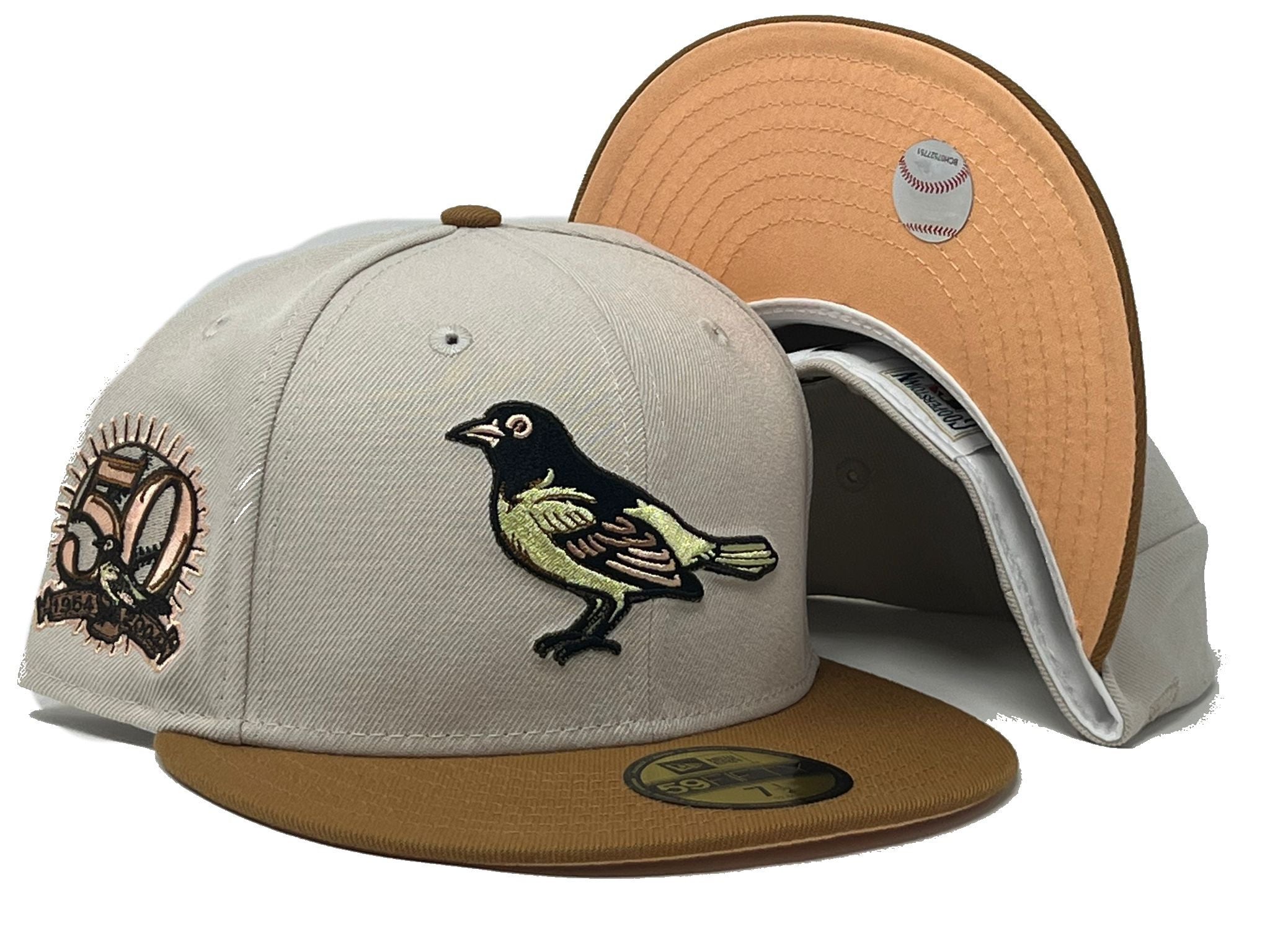 New Era Baltimore Orioles All Star Game 1958 Throwback Pack 59Fifty Fitted  Hat