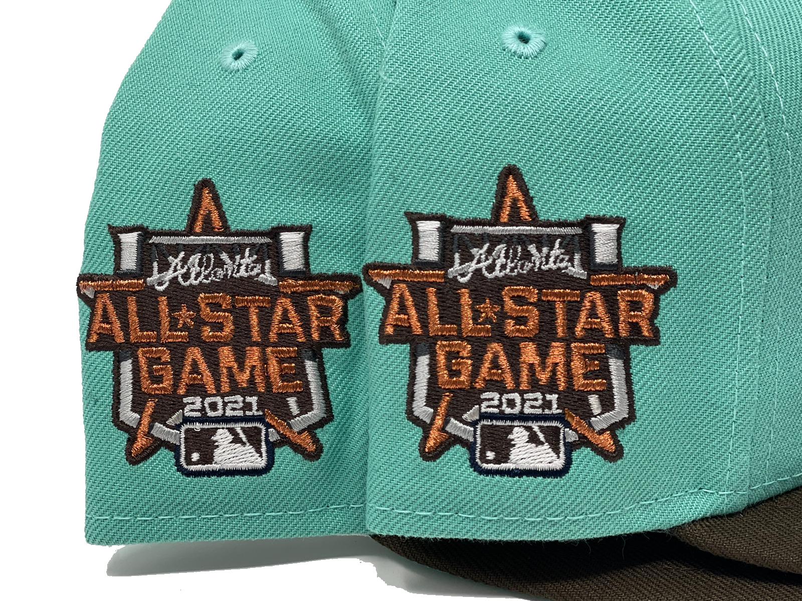 ATLANTA BRAVES 2021 ALL STAR GAME NEAPOLITAN ICE CREAM PINK BRIM NEW –  Sports World 165