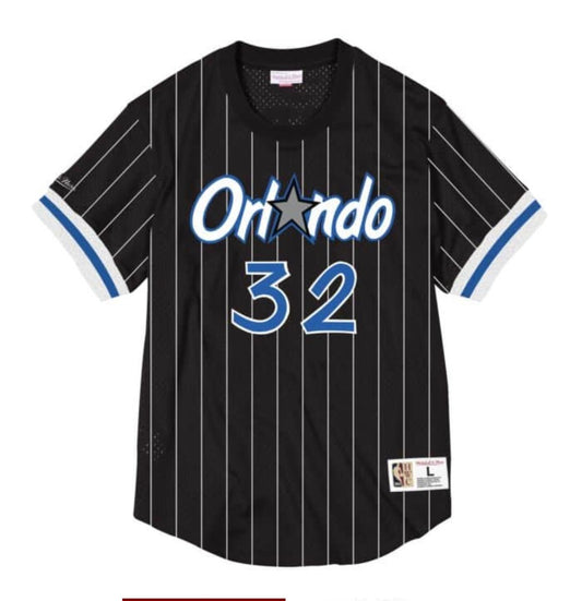 Mitchell and Ness Name and Number Mesh Top Orlando Magic Shaquille O'Neal
