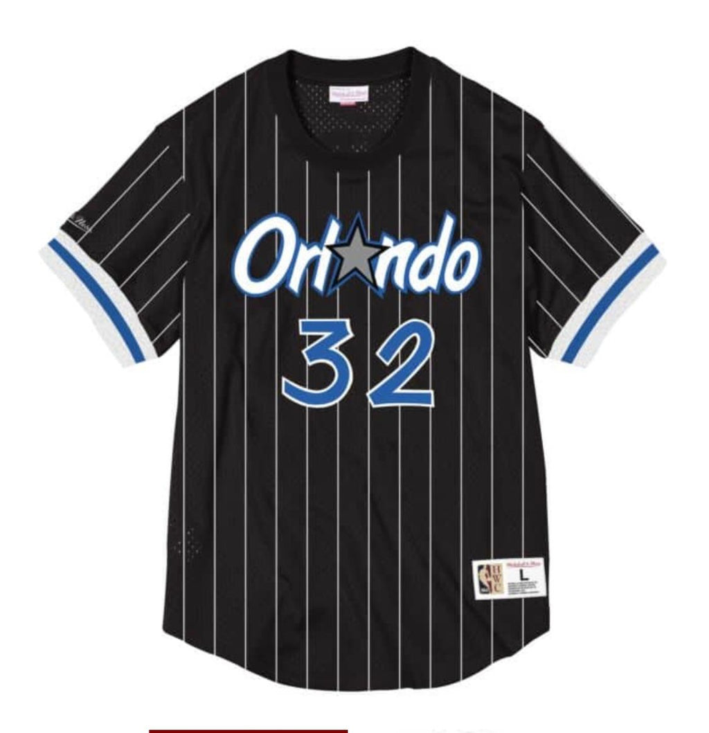Mitchell and Ness Name and Number Mesh Top Orlando Magic Shaquille O'Neal