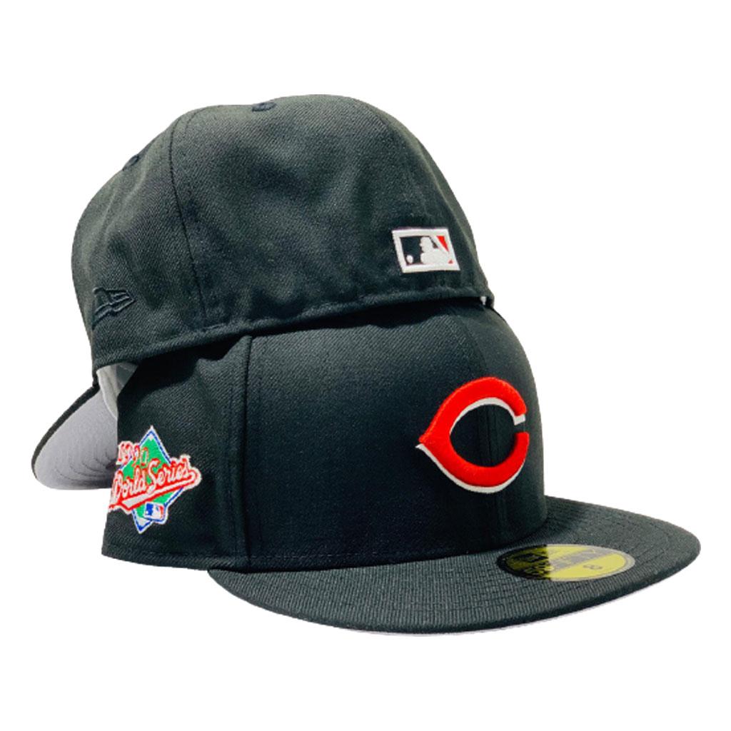 Official New Era Cincinnati Reds MLB Heritage World Series Black and  Scarlet 59FIFTY Fitted Cap B2935_256