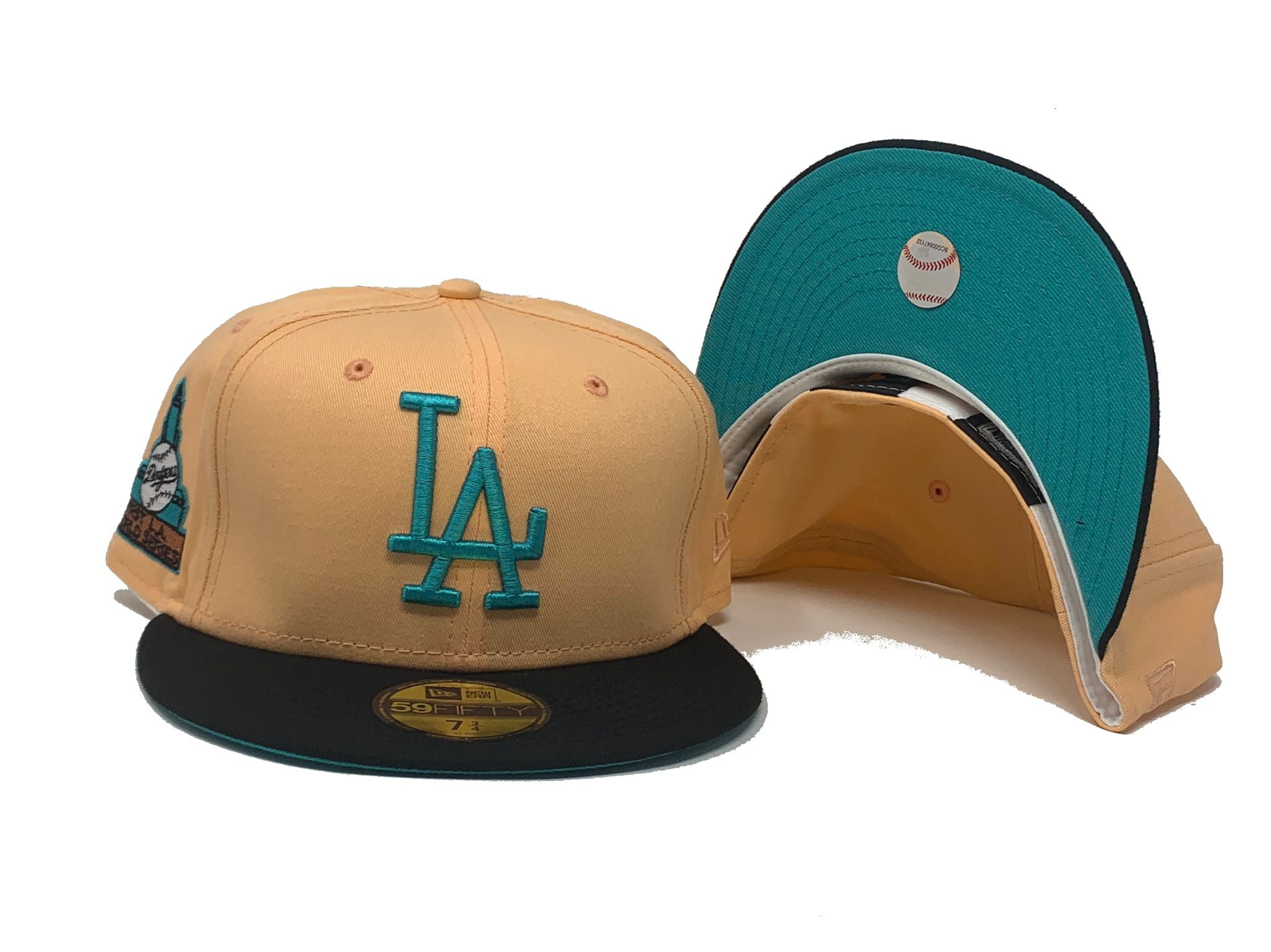 Brown Los Angeles Dodgers 1st World Series New Era Fitted Hat