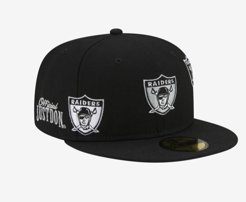 Las Vegas Raiders Throughout Decades Don NFL x New Era Fitted