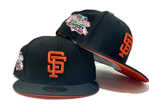 San Francisco Giants New Era Gray Battle of The Bay Custom Side Patch 59FIFTY Fitted Hat, 7 1/4 / Gray