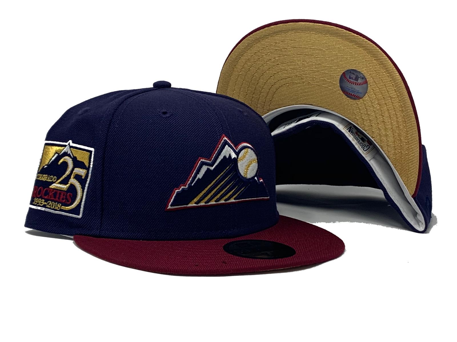 Colorado Rockies Fitted New Era 59Fifty 25th Aniversary Patch Teal