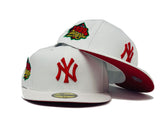 Snow White New York Yankees 1999 World Series 59fifty New Era Fitted