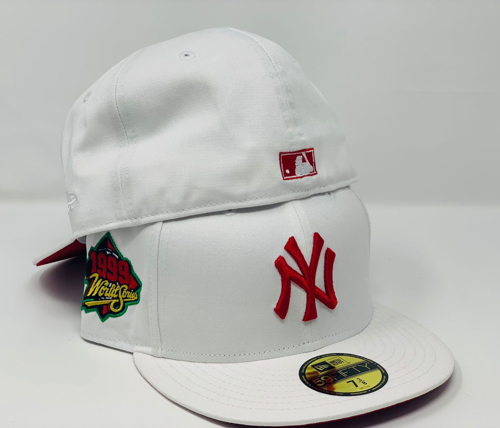 NEW ERA - Accessories - NY Yankees 1999 WS Custom Fitted - Olive/White -  Nohble